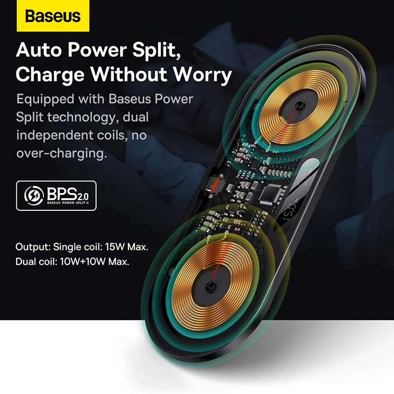 Carregador Magnético 2 em 1 Qi 20W com Display - Imagem 3