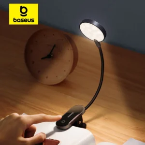 Mini Luminária Portátil com Clipe