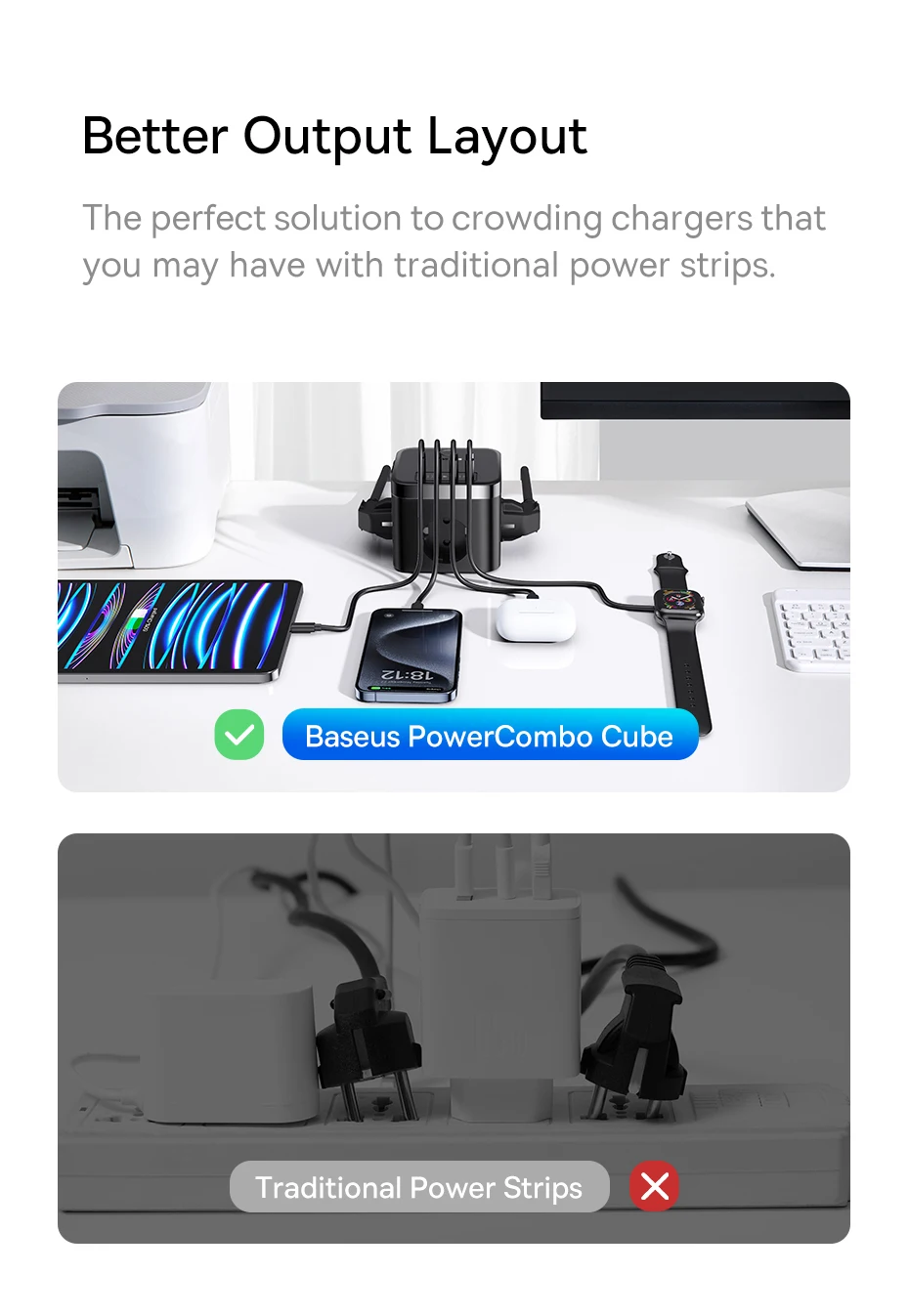 Carregador de Mesa 30W 7 em 1 PowerCombo - Imagem 8