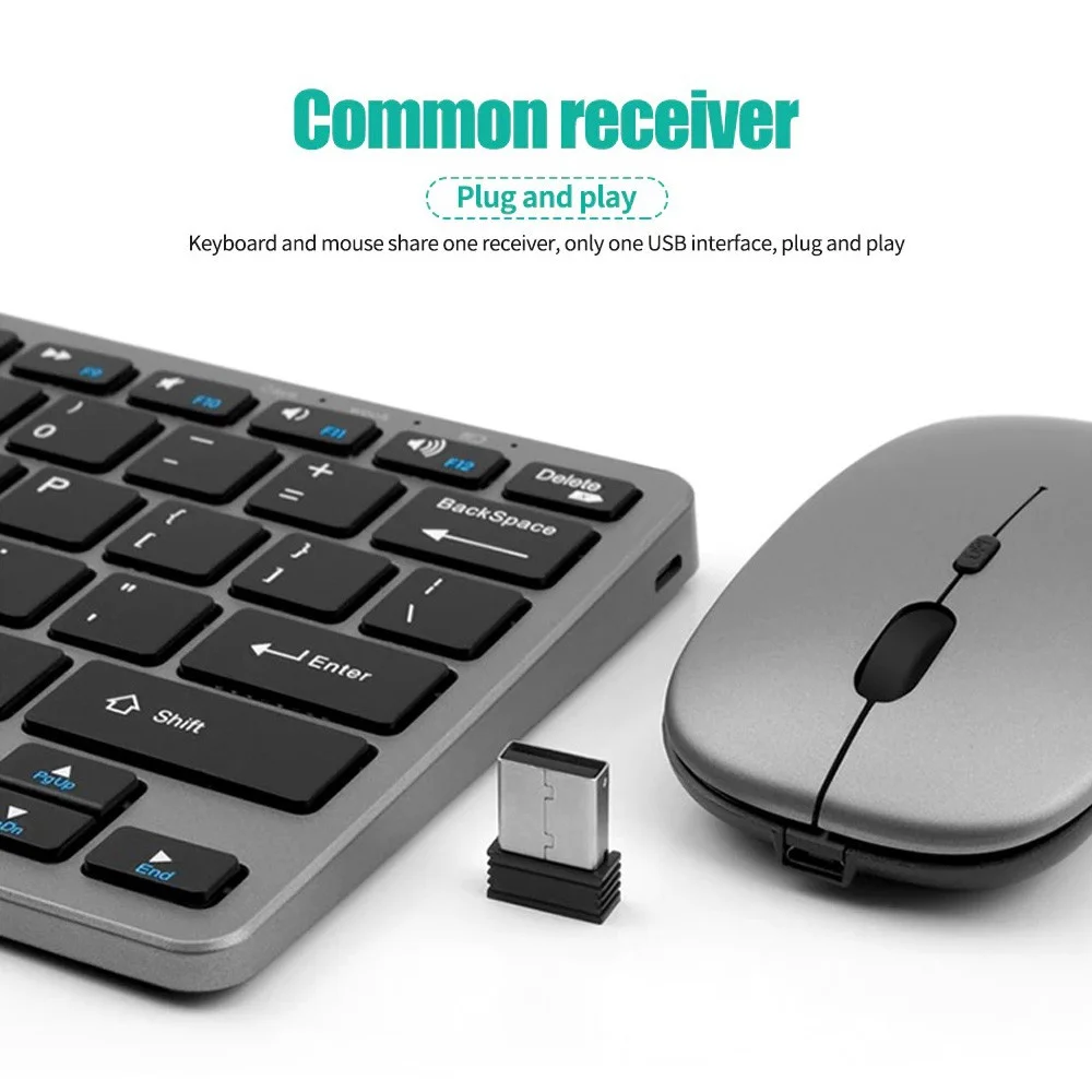GOOJODOQ KM01 - Kit Teclado e Mouse Sem Fio com Bluetooth - Imagem 10