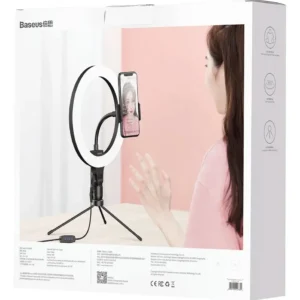 Suporte Ring Light com Tripé Ajustável Baseus