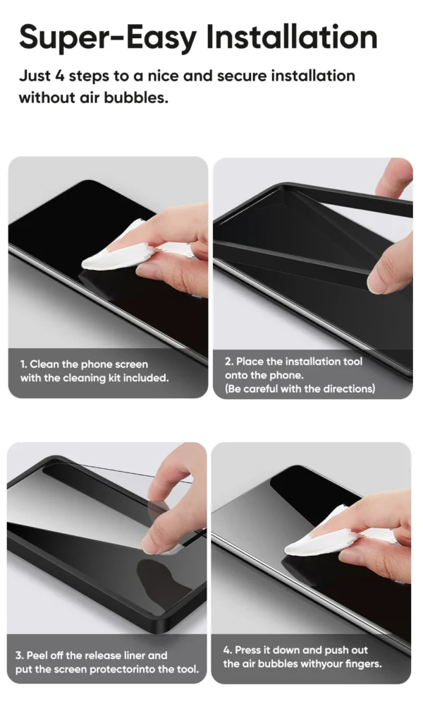 Película de Vidro Temperado para Samsung S22 e S23 2Pçs - Imagem 14