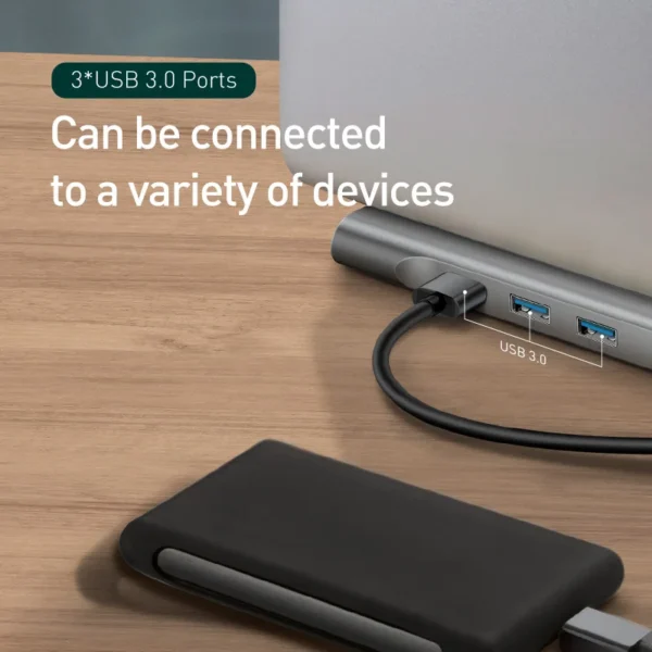 Hub USB C 10/11 em 1 - Imagem 3