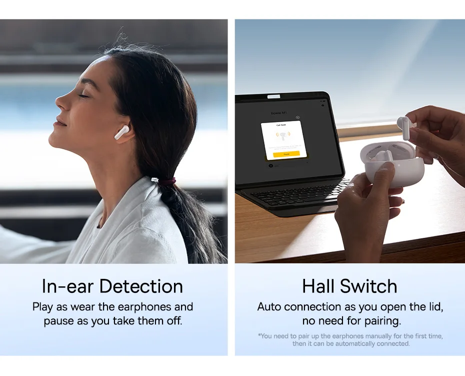 Fone de Ouvido Bluetooth 5.2 Bowie M1 ANC TWS - Imagem 17