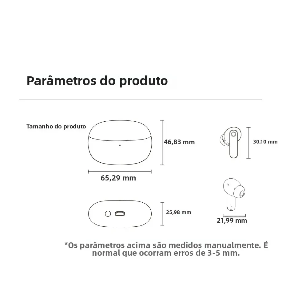 Fone de Ouvido Baseus Bowie MZ10 Bluetooth 5.2 - Imagem 19