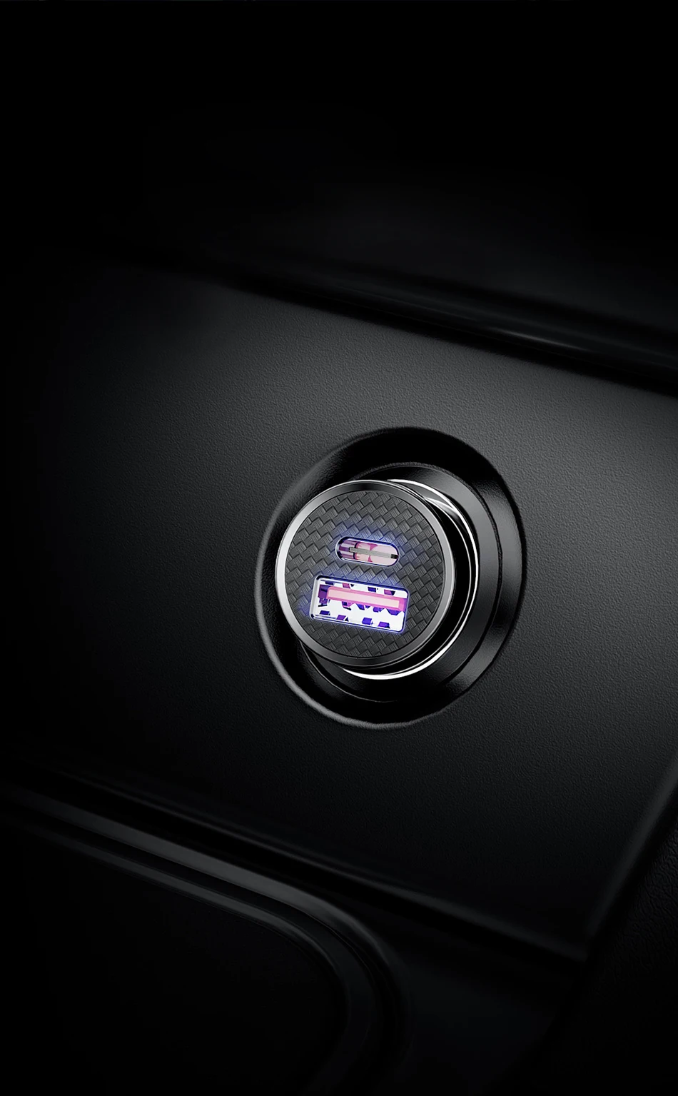 Kit 5 Carregadores Veicular 12V USB Duplo 3.1A - Imagem 19