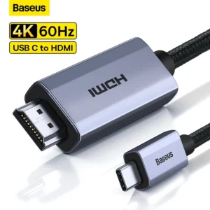 Cabo USB C para HDMI 4K Baseus 60Hz - 2M