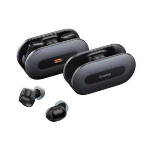 Fone de Ouvido Bowie Baseus EZ10 Bluetooth 5.3 - Preto