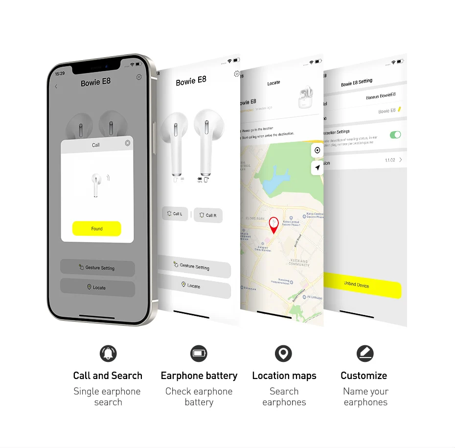Fone de Ouvido Bowie E8 ENC - Imagem 23