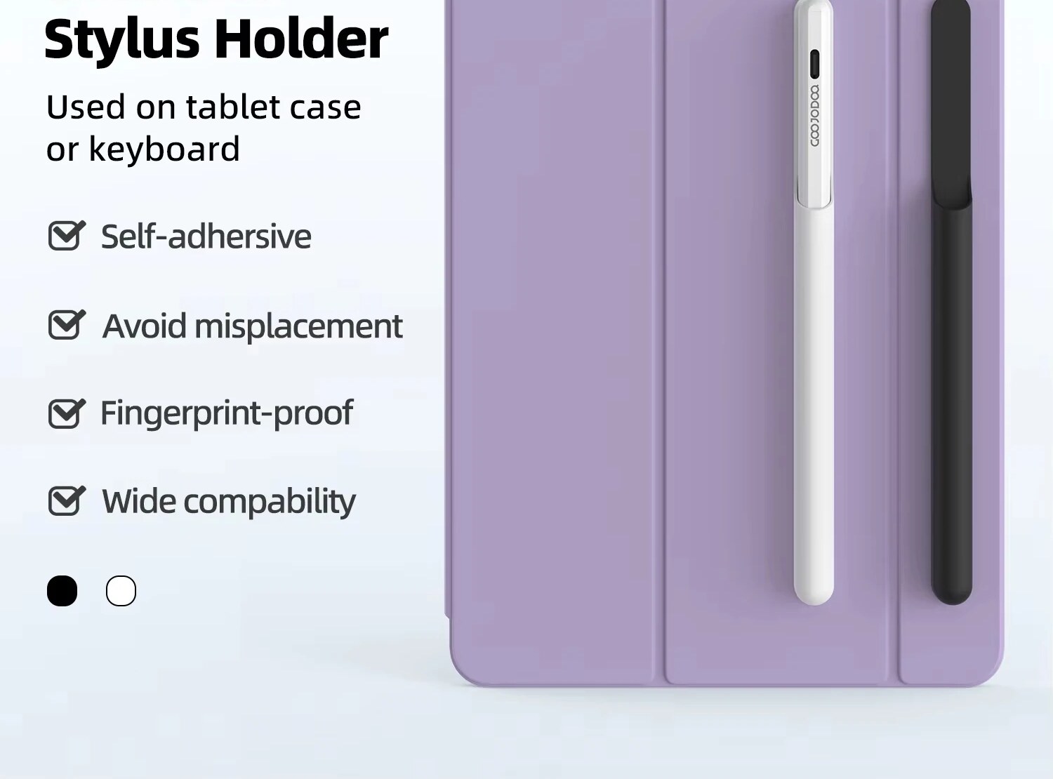 Caneta Sempre à Mão – Suporte de Silicone Goojodoq para Caneta Stylus