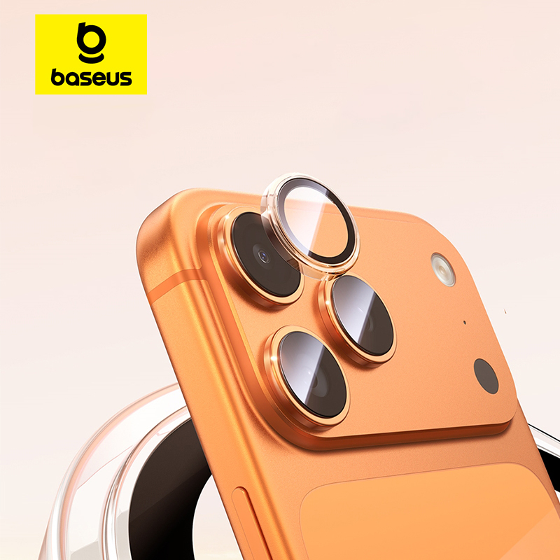 Protetor de Lentes Corning Baseus para iPhone 17 - Transparente