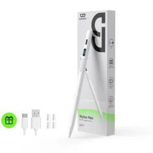 GOOJODOQ GD17 Caneta Capacitiva Ativa Stylus 2 em 1 - Marfim