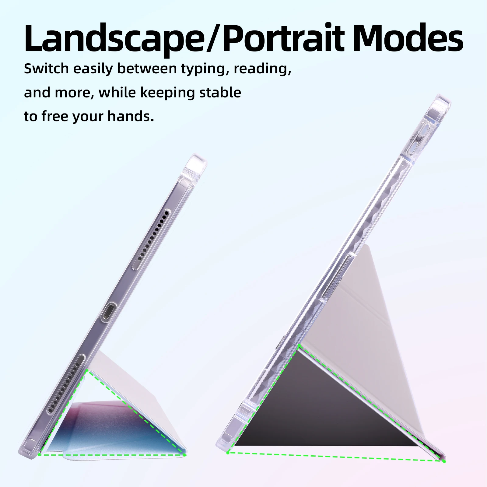 Capa Dobrável Goojodoq com Suporte para iPad (Y-Fold) - Imagem 10