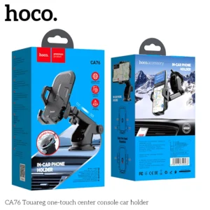 Suporte Veicular HOCO CA76 Universal 360° com Ventosa - Preto