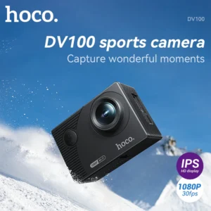Câmera Esportiva HOCO DV100 1080P à Prova d’Água