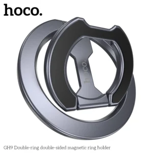 Suporte Magnético Duplo com Anel para Celular HOCO GH9 (Compatível com MagSafe)