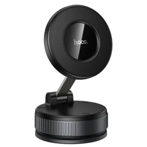 Suporte Magnético veicular HOCO H86 com Fixação a Vácuo (360°) - Preto
