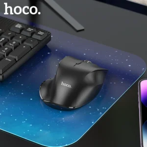 HOCO GM24 Mouse Sem Fio Modo Duplo 2.4G + Bluetooth 1600 DPI