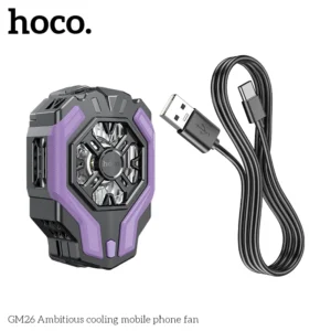 HOCO GM26 Cooler Gamer com Display de Temperatura Digital - Preto