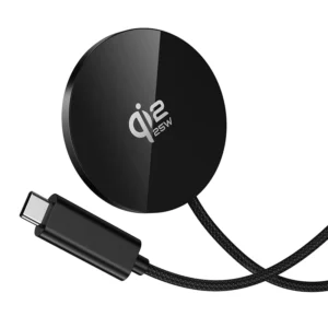 Carregador Magnético Sem Fio 25W HOCO CW63 Pro UltraMag - Preto