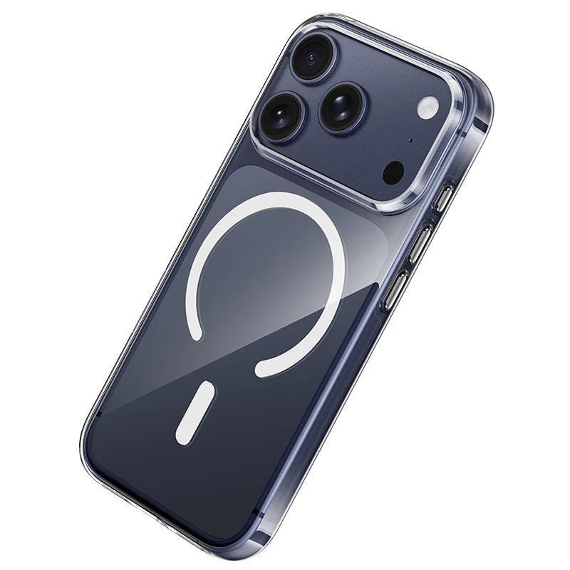 Capa Magnética Transparente HOCO AS4 para iPhone - Imagem 2