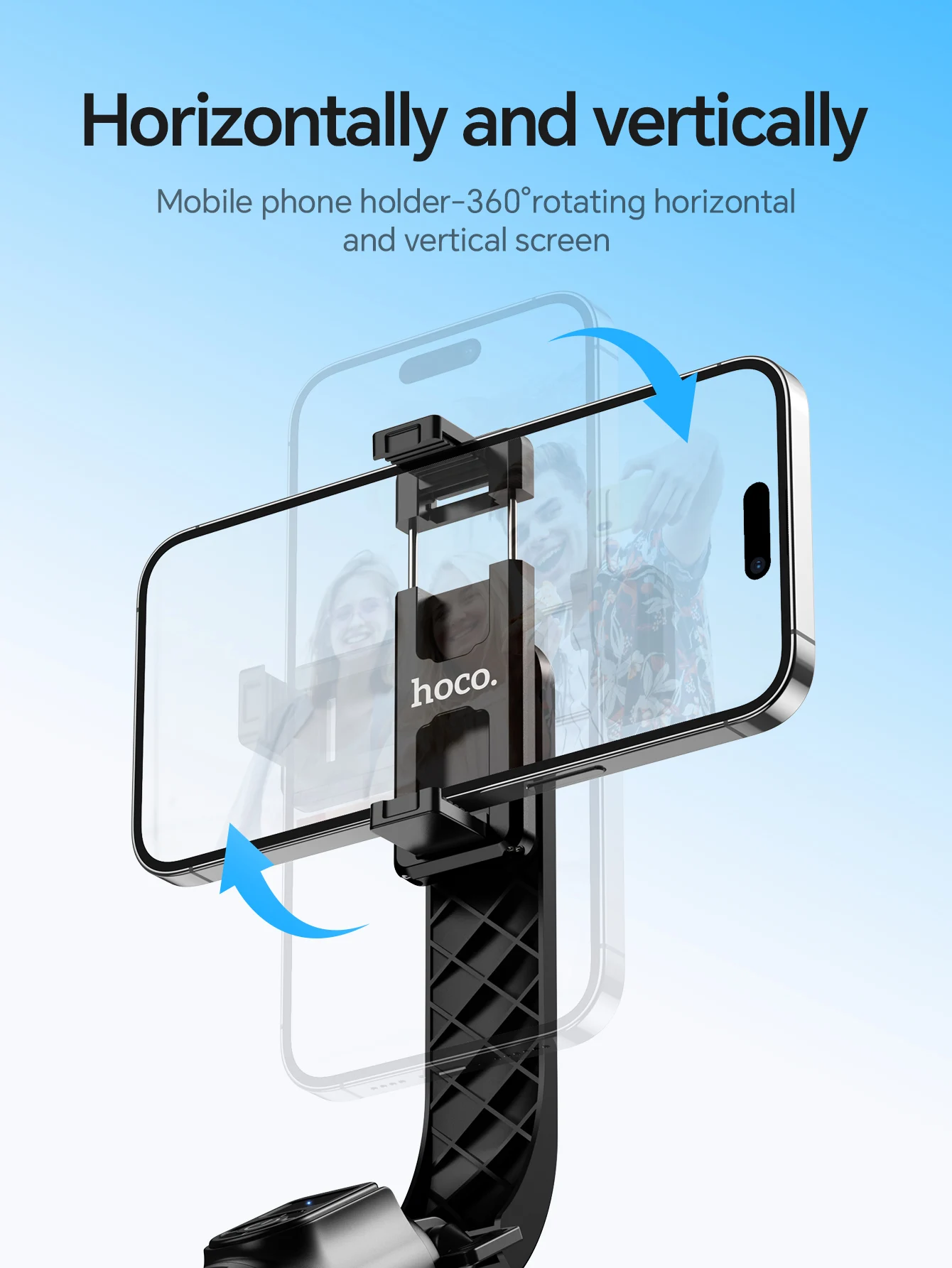 HOCO K20 Tripé Selfie Portátil para Viagem com Controle Remoto - Imagem 11