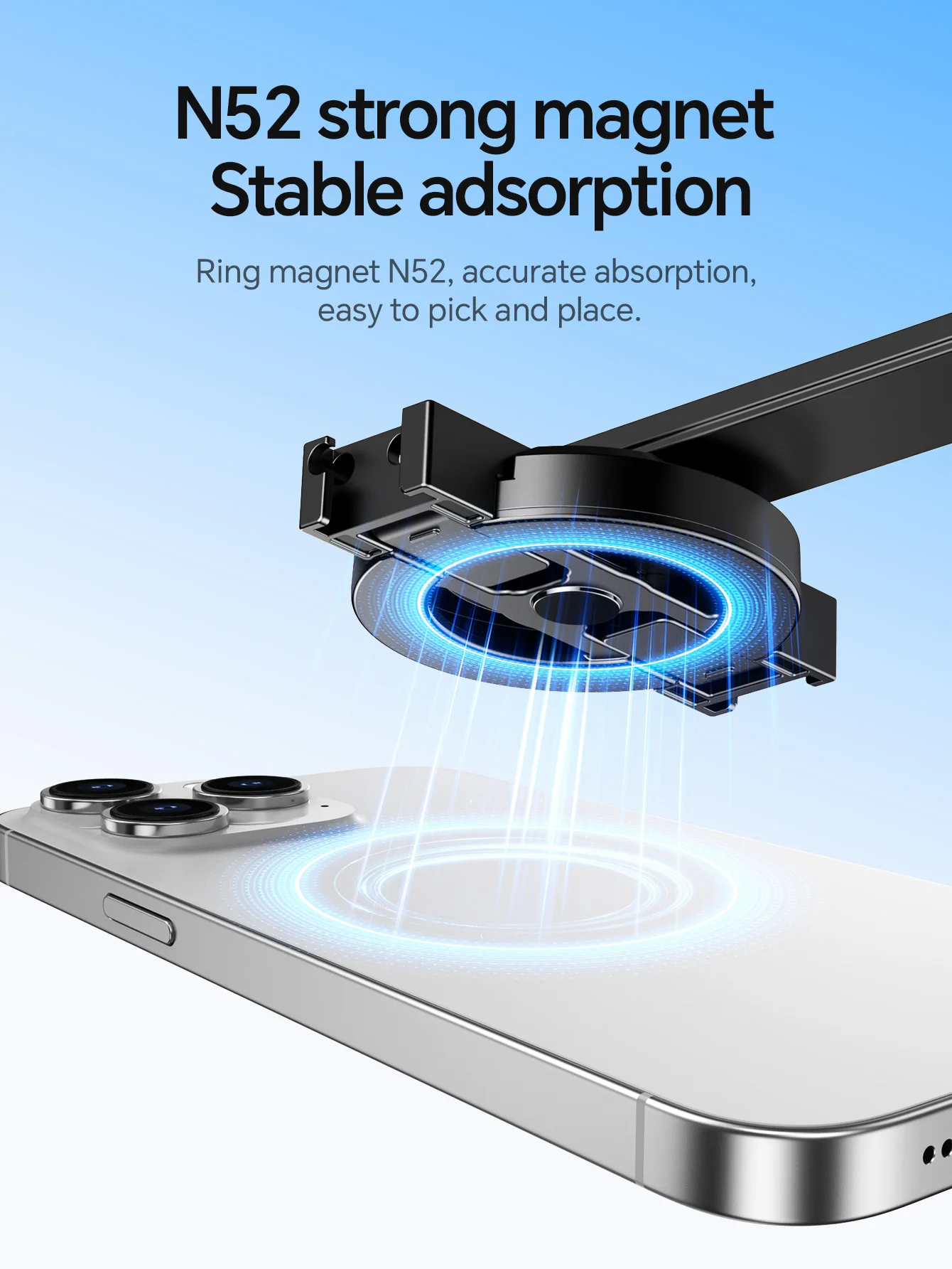 HOCO K25 Tripé Selfie Magnético com Controle Bluetooth - Imagem 8