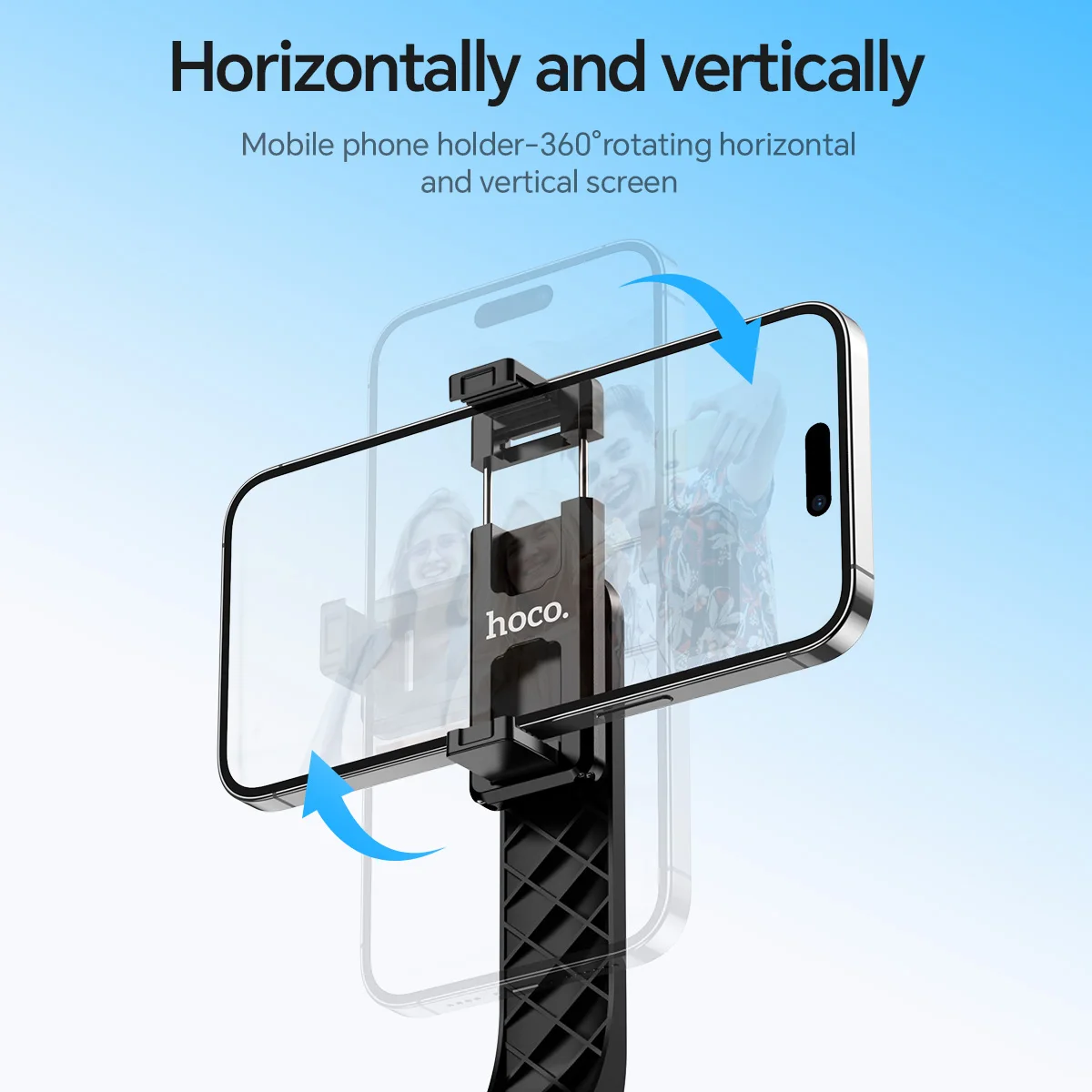 HOCO K20 Tripé Selfie Portátil para Viagem com Controle Remoto - Imagem 4