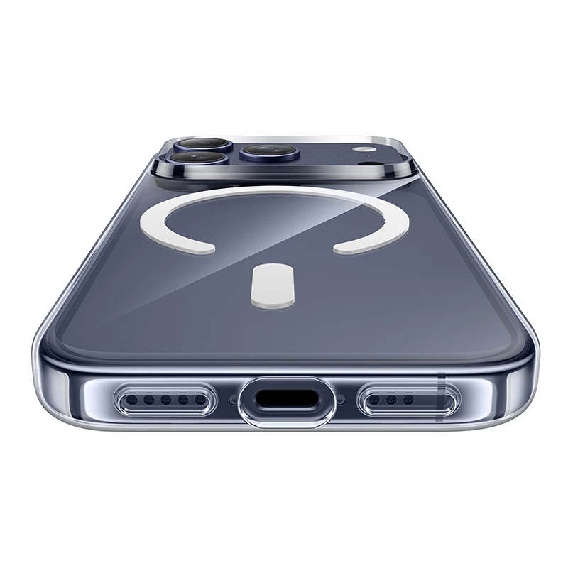 Capa Magnética Transparente HOCO AS4 para iPhone - Imagem 3
