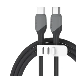 Cabo Kuulaa USB-C para USB-C PD 30W - Preto
