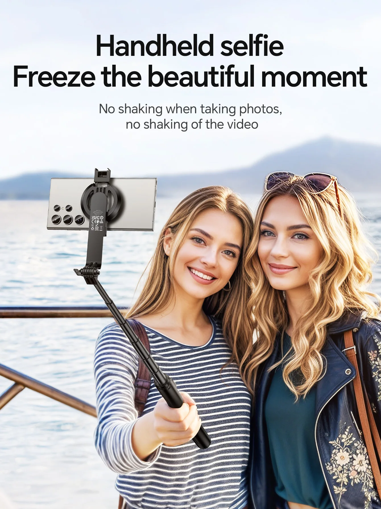 HOCO K25 Tripé Selfie Magnético com Controle Bluetooth - Imagem 12