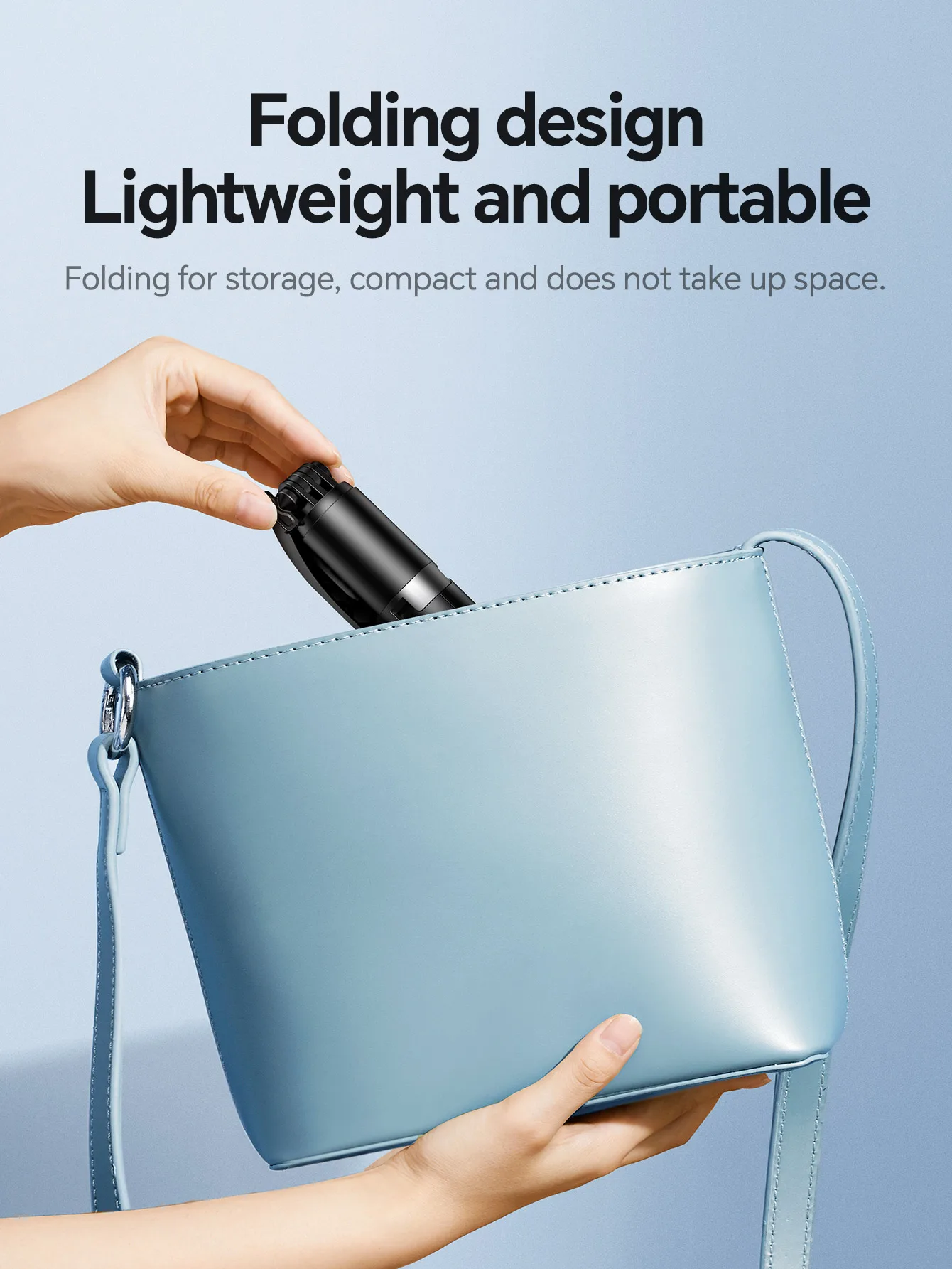 HOCO K20 Tripé Selfie Portátil para Viagem com Controle Remoto - Imagem 13