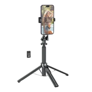 HOCO K21 Bastão Selfie com Tripé e Controle Bluetooth 1.37m - Preto