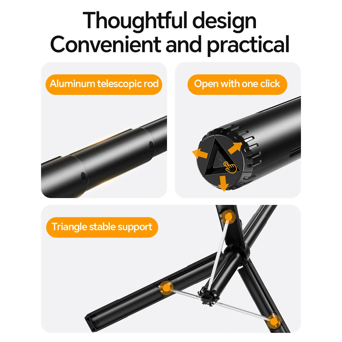 HOCO K25 Tripé Selfie Magnético com Controle Bluetooth - Imagem 5