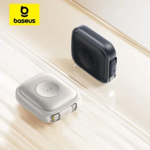 Cabo Retrátil 100W Baseus USB-C com Carregador Apple Watch