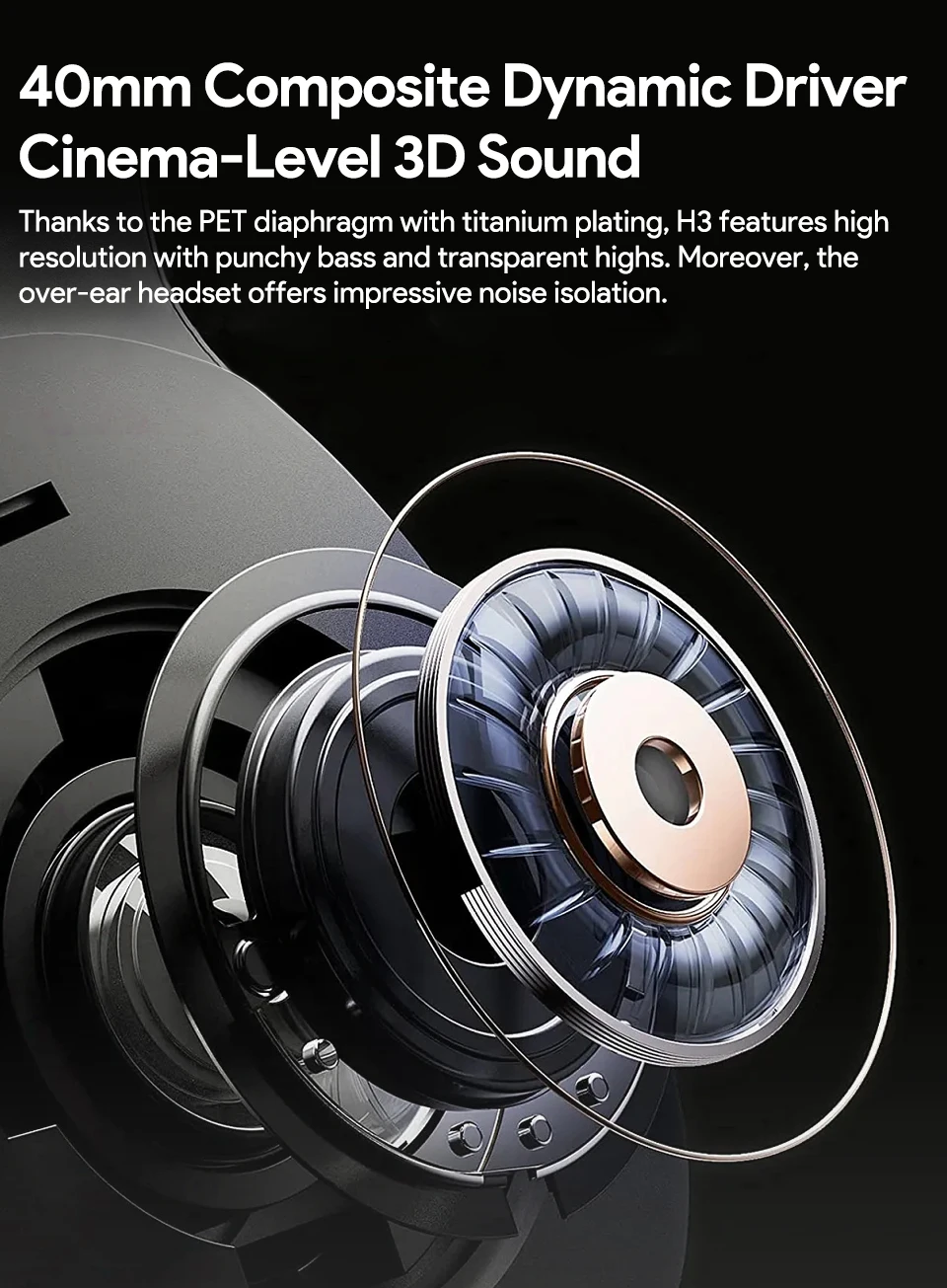 Headset QCY H3 ANC Bluetooth 5.4 - Imagem 10