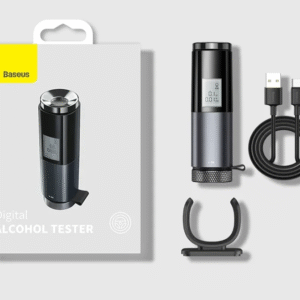 Bafômetro Portátil com Display de LED Baseus - Preto