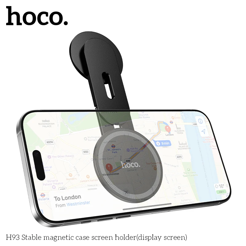 Suporte Magnético para Celular HOCO H93 para Tela do Carro - Imagem 8