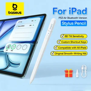 Caneta Stylus Baseus PS3 Air para iPad com Bluetooth