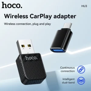Adaptador Wireless CarPlay HOCO HU3 para iPhone