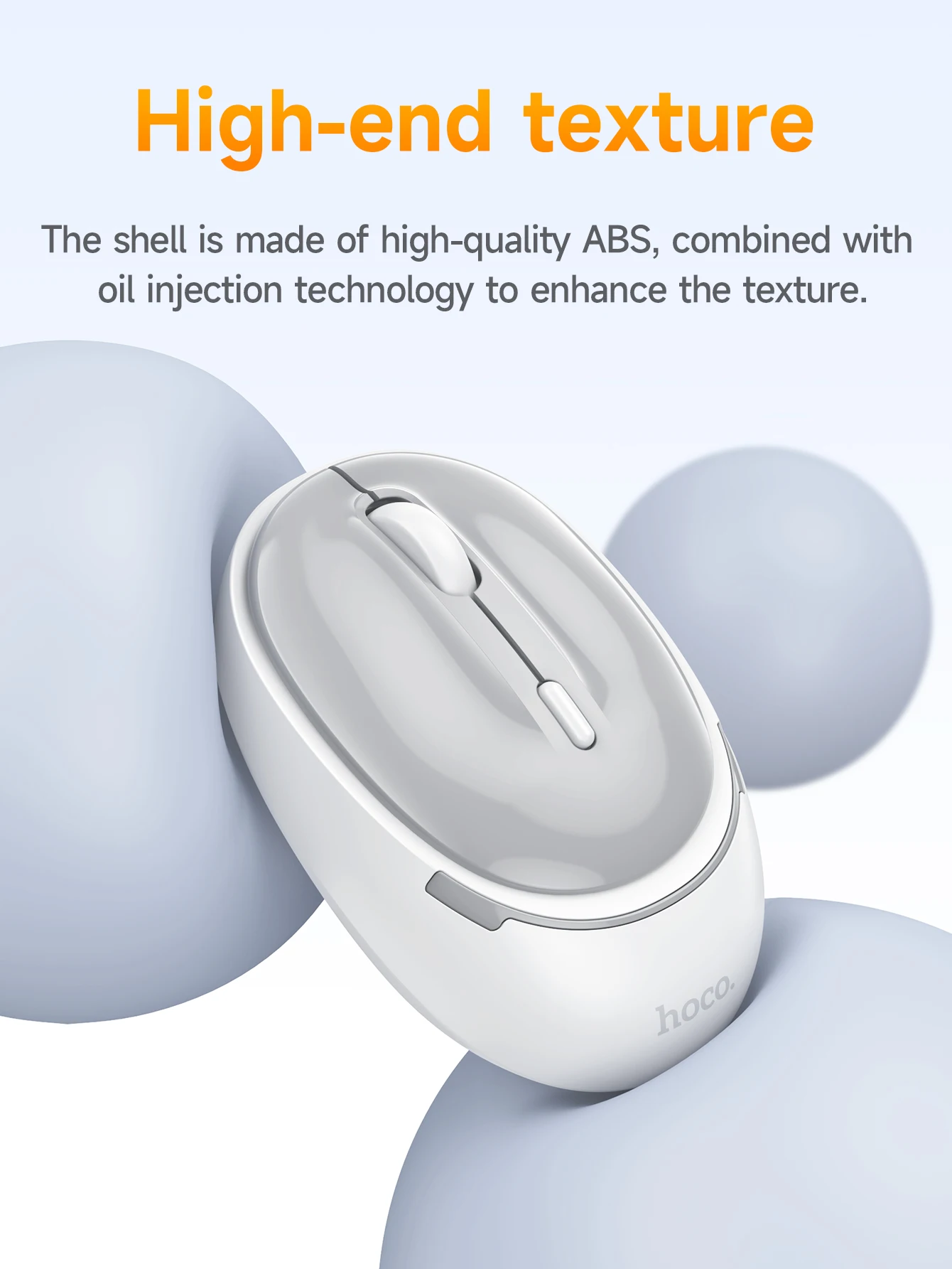 Mouse Sem Fio HOCO GM34 Bluetooth 5.2 + 2.4G Silencioso 1600DPI - Imagem 13