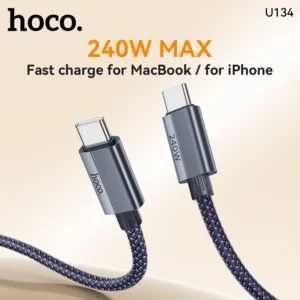 Cabo USB-C para USB-C HOCO U134 PD 3.1 240W