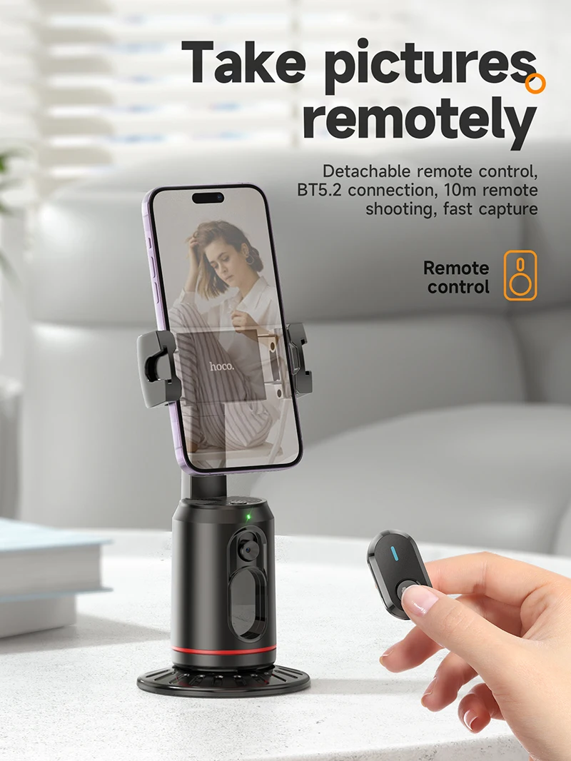 Smart PTZ HOCO K23 com Rastreamento Facial 360° - Imagem 10