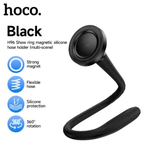Suporte Magnético Flexível HOCO H96 para Celular - Preto