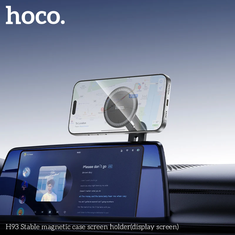 Suporte Magnético para Celular HOCO H93 para Tela do Carro