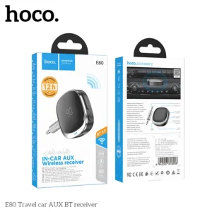 Receptor Bluetooth AUX HOCO E80 para Carro - Outros