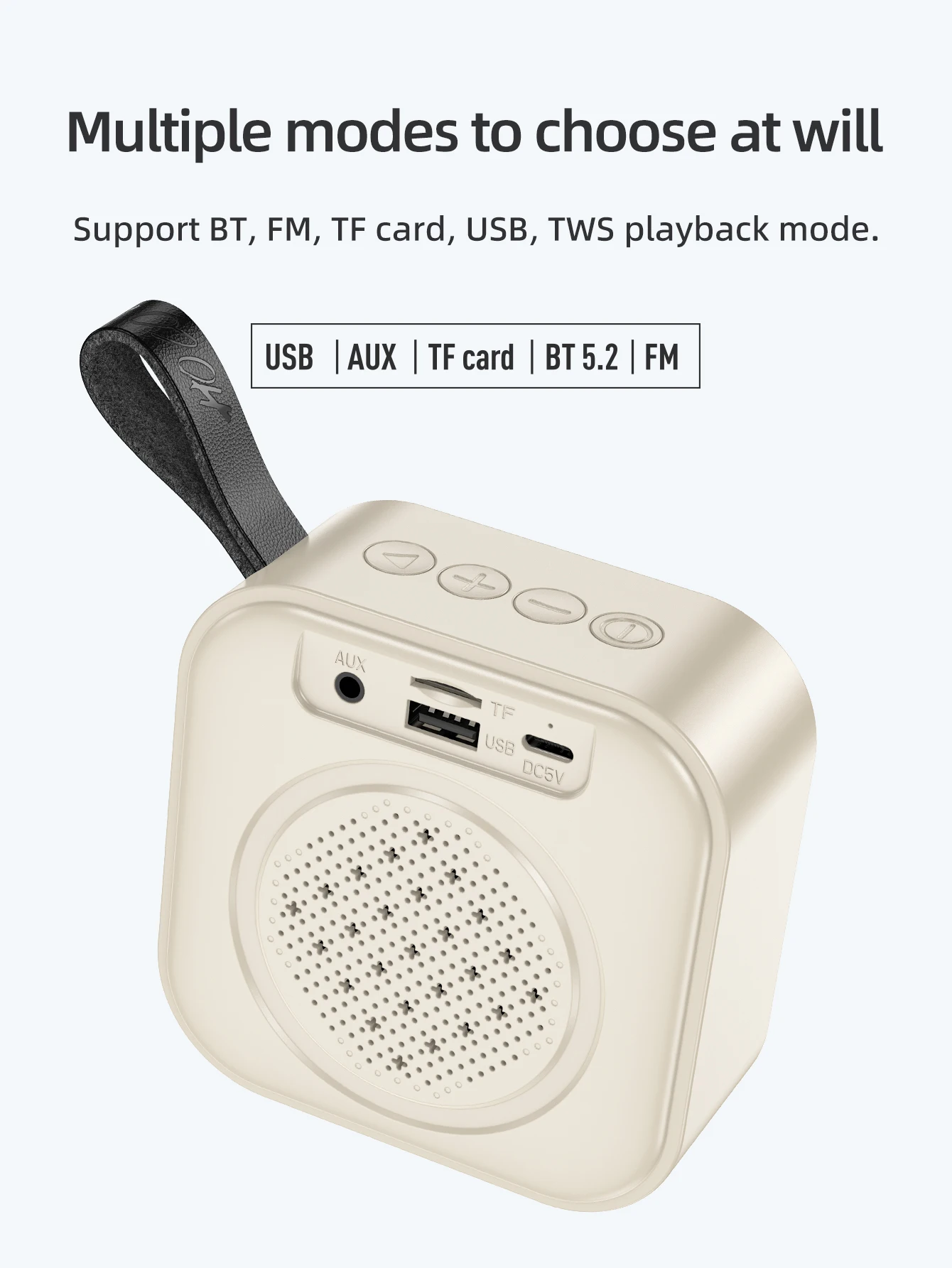 Alto-Falante Bluetooth Portátil 5W HOCO HC22 - Imagem 13
