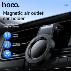 Suporte Magnético HOCO H59 para Saída de Ar do Carro