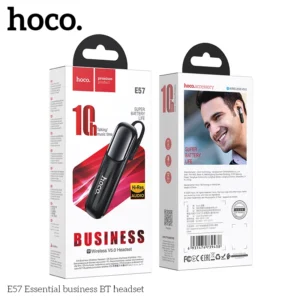 Fone Bluetooth HOCO E57 Empresarial Handsfree - Preto