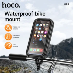 Suporte Impermeável HOCO H95 para Celular para Bicicleta
